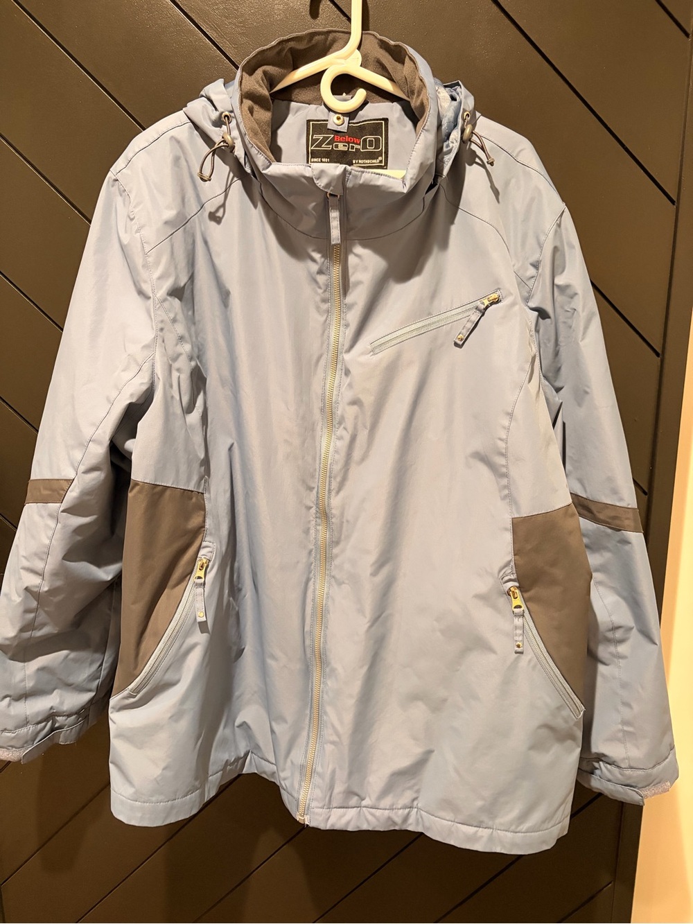 Below Zero 3-in-1 Ski Jacket Blue/Gray